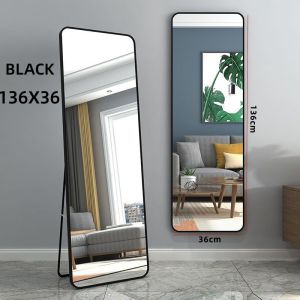 Rectangle Mirror Hanging Mirror Wall Mirror Vanity Mirror Makeup Mirror Deco Cermin Segi Empat Bathroom Mirror 长身镜