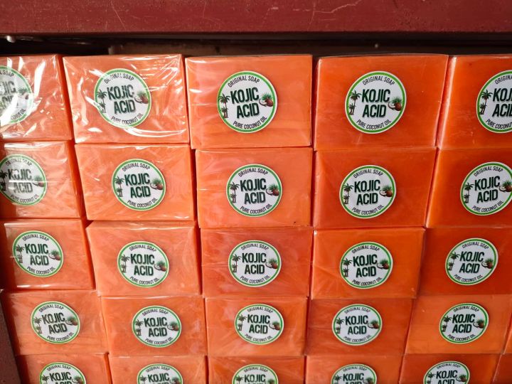 Kojic Soap and Glutathione 2in1 Soaps Kojic Acid Soaps Orange and White  Whitening Dual Action with Pure Coconut Oil (5 pcs) Coconut Oil Body  Cleanser Skin Lightening Soap Set - Lazada