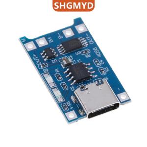[COD] SHGMYD SPORTS บอร์ดชาร์จแบตเตอรี่ลิเธียม TP4056 Type-C โมดูลป้องกัน1A 5V
