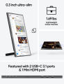 ARZOPA A1M - 17.3" Portable Monitor, 1080P FHD 103% sRGB IPS Gaming Monitor Laptop Monitor with Built-in Kickstand HDMI USB C External Screen for PC Mac Phone Xbox PS5. 
