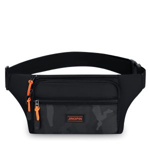Waterproof Crossbody Bag Multi Functional Waist Bag Large Capacity Shoulder Bag Men Mobile Phone Bag Sports Bag beg lelaki 防水男士斜挎包