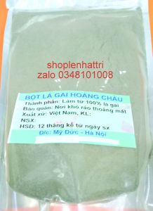 Bột lá gai nguyên chất 100% dùng làm bánh 100g