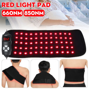 Red Light Therapy Belt 660nm 850nm Red Infrared Light Heating Wrap for Knee Wrist Ankle Leg Arm Neck Pain Relief