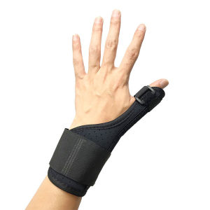 Maxxgym  Finger protection belt fixed splint wrist thumb fixed thumb valgus fixed sleeve orthotic device Sports hand Sports Wrist Thumbs Hands Support Arthritis Splint Adjustable Compression Finger Holder Protector Brace Protective Sleeves