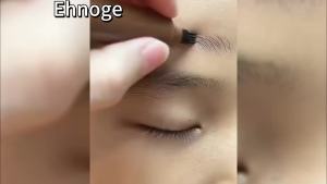 Microblading Eyebrow Pen 2024 Upgrade 2 in 1 Dual Ended Eyebrow Pencil 4 Fork Tip 3D Waterproof Microblading 4 Fork Tip Eyebrow Pencil Magic Eyebrow Pencil 4 Fork Tip for Natural (Auburn)