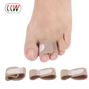 CCW 2ชิ้นผ้านิ้วเท้าที่หนีบผมตรงนิ้วค้อนนิ้วเท้าปรับปรุงนิ้วหัวแม่เท้าผิดรูปตัวแยกนิ้วเท้าเฝือกตัดเครื่องยืดเท้าเครื่องมือการดูแล