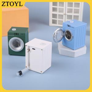 ZTOYL Dollhouse thu nhỏ máy giặt trống máy giặt giặt mô hình Dollhouse đồ chơi trang trí