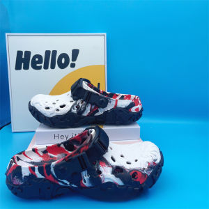 Black Myth Co-Branded Hole Shoes Men Cool Trendy Fashion Toe-Covered Slippers Outdoor Waterproof Beach Shoes