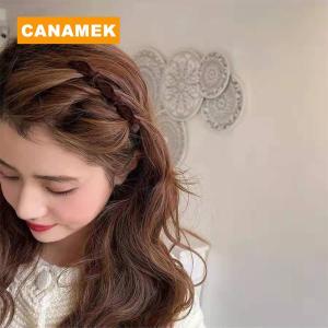 【CANAMEK】 Flocked Bangs Hair Clip Headwear Duckbill Hair Claws Barrettes Vintage Hair Clips Hairgrip Braided Fashion Hairpins Hair Accessories Headwear