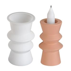 แม่พิมพ์เบสซิลิโคนสำหรับงานศิลปะแม่พิมพ์เรซินอีพ็อกซี่ทรงกลมแม่พิมพ์ซิลิโคนสำหรับวางเทียน