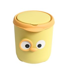 ถังขยะตั้งโต๊ะในสำนักงานบ้านห้องนอนข้างเตียงน่ารักมินิอเนกประสงค์การจัดเก็บตะกร้า