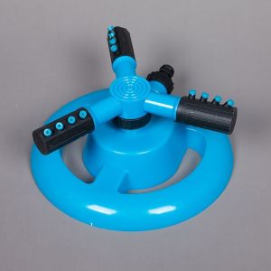 360° Automatic Rotating Garden Sprinkler Adjustable Lawn Irrigation Head for Large Area Watering