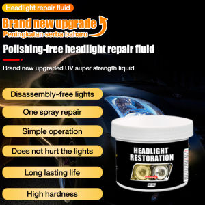 【local stock】car headlamp polish repair headlamp polishing headlamp restorer car headlamp cleaner car light restoration polisher cleaning headlight repair liquid