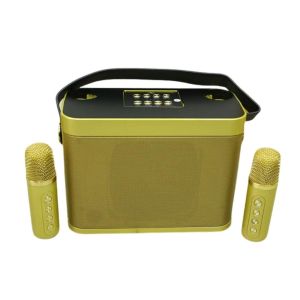 Loa bluetooth hát karaoke YS-219 - Tặng kèm 2 micro không dây - Hiệu ứng đổi giọng điều chỉnh echo reverb effect - Hiệu ứng đổi tông giọng vui nhộn - Loa xách tay du lịch thời trang nghe nhạc hát karaoke cực hay - Loa hát karaoke Ys 219  Loa xách Tay
