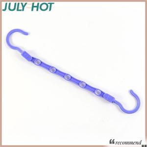 [JULYHOT] ไม้แขวนเสื้อพลาสติกอเนกประสงค์ประหยัดพื้นที่ไม้แขวนเสื้อในตู้เสื้อผ้าแบบหมุนได้5รู