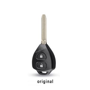 High quality modified flip key for toyota vios gen 2 flip key shell remote shell replacement cover case accessories 2008 2009 2010 2011 2012