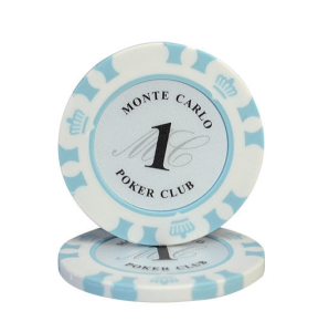 💥Buy 100pcs Free 1 box 💥Monte Dollar Carlo Coins Golden Clay Chips Poker Chip  Casino 14gram Clay Poker Entertainment Card Game Casino