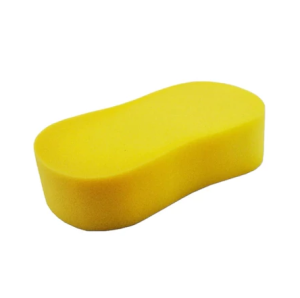 Sponge Busa Cuci Mobil Motor Kuning Bentuk 8 Spons Cuci Piring Foam Wash Tebal Premium