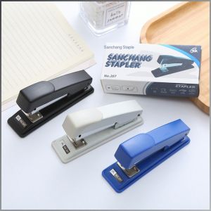 Binding Machine Office Multifunction Staple 20 Sheets of Paper Moderate Depth of Binding Gray and White