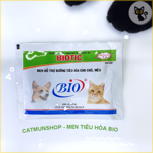 [ combo 5 gói ] BIOTIC men tiêu hóa cho chó mèo