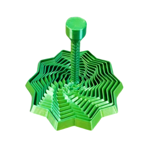 SHEBE668 3D Printing Fractal Fidget Star Model Expanded Geometric Design Expanded Sensory Model Board Game with Handles Visual Illusion Hexagon Kid/ Adult