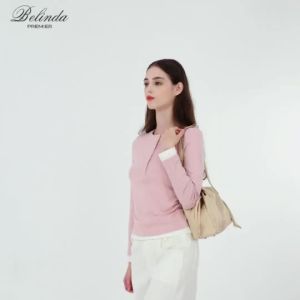 BELINDA PREMIER Shoulder Bag For Woman High-End Leather Fashion Elegant Ladies Handbag Bucket TH9566