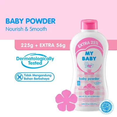 My Baby Powder 225g + 56g - Bedak Tabur Bayi Perawatan Kulit Bayi Sensitif