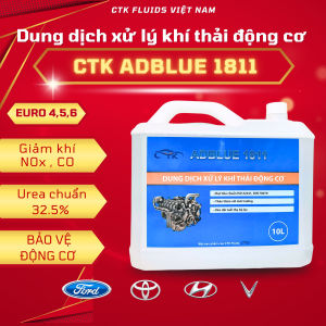 Dung Dịch Xử Lý Khí Thải Động Cơ Diesel CTK Fluids ADBLUE 181110L – Giảm NOx Bảo Vệ Động Cơ An Toàn Tuyệt Đối