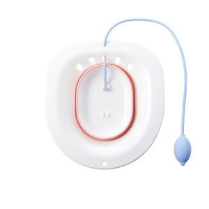 Foldable Sitz Bath Basin Toilet Seat Postpartum Hemorrhoid Perineum Soaking Care Treatment BPA FREE Besen Tangas tempat duduk tangas