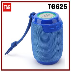 T&G TG625 TWS Portable Wireless Mini Bluetooth Speaker with Strap and LED Light V5.0