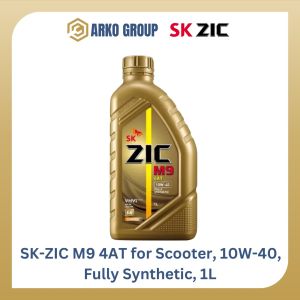 SK ZIC M9 4AT (SCOOTER) 10W-40 Fully Synthetic 1L