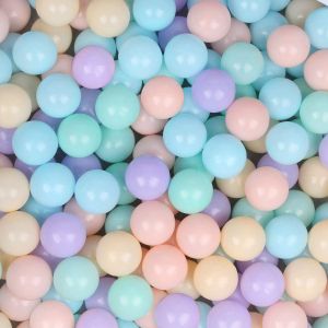 Colorful Pit Balls 500/1000 Pcs Phthalate Free BPA Free Plastic Ocean Balls Crush Proof Stress Balls for Kids Playhouse Ball Pool Pit Accessories