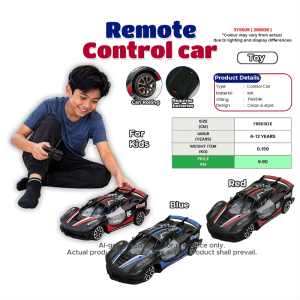 Remote Control Car Kids Toy | Mainan Kereta Kawalan Jauh | Flexible & Can Rolling | Untuk Kanak-Kanak 6–12 Tahun