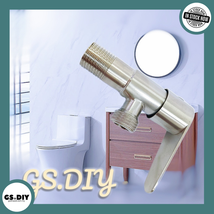 Angle Valve Kitchen Sink Valve Connection🌡️Bathroom Toilet Faucet Valve