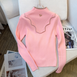 TELLY ➡️ BJ-106 Atasan Rajut Wanita Ruffle Knit Premium | Atasan Wanita Ruffle Raju Korean Style | Baju Wanita Ruffle Rajut Lengan Panjang