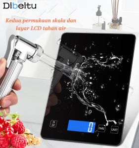 Timbangan Digital Waterproof Charger USB Tahan Anti Air Max 15 kg -1g | Timbangan dapur serbaguna