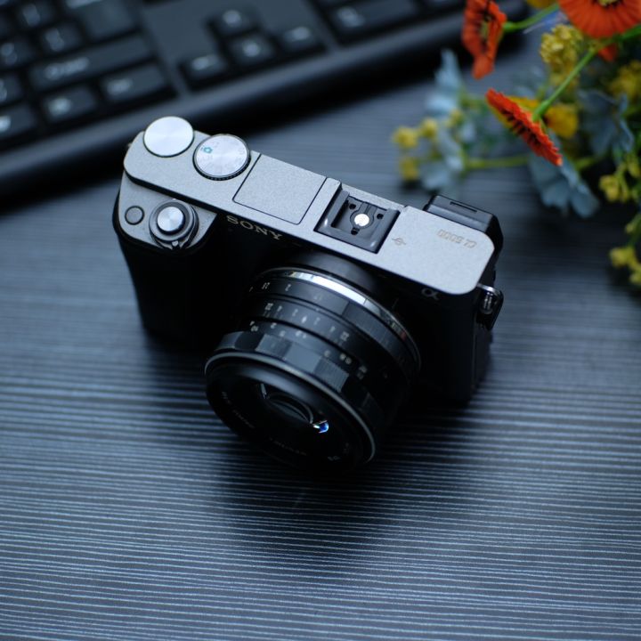 SONY A6000 Lensa 35mm MEIKE Kamera Mirrorless Termurah