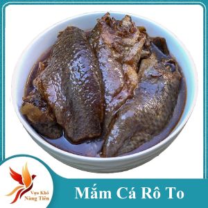 Mắm Cá Rô Loại To Thượng Phẩm Thơm Ngon- VỰA KHÔ NÀNG TIÊN- MINH TRIẾT FOOD( 500G 200GR)