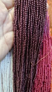 MUTIARA SINTETIS KOREA 3 MM KUALITAS SUPER DAN KILAU GRAMASI RINGAN PER RENTENG