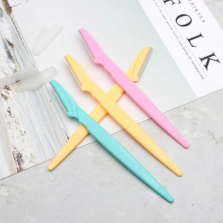 【BeautyMalls】1pcs Scraping eyebrow Lady Beauty Eyebrow Razors Eyebrows