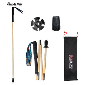 2025ขายดี! ไม้เท้าเดินป่าคาร์บอนไฟเบอร์115กรัมเกรดทหารน้ำหนักเบา0.15กก. พับได้4ส่วนดูดซับแรงกระแทกขั้นสูงด้ามจับกันลื่น EVA ทดสอบจากป่าฝนกระเป๋าใส่โน๊ตบุ๊คแบบพกพาฟรี + ยาง/โคลน/น้ำแข็ง2025สินค้าขายดี! การเดินป่าคาร์บอนไฟเบอร์119G