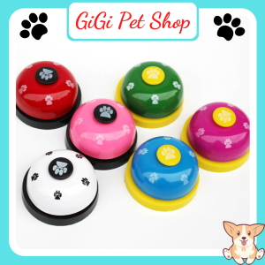 Chuông huấn luyện bấm gọi thú cưng chó mèo vui chơi giải trí giảm stress phụ kiện giá rẻ - GiGi Pet Shop