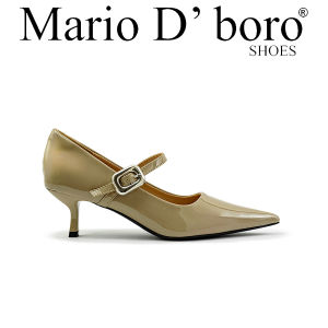 Mario D Boro Womens Office Pumps Shoes LY 29306 - Black & Taupe C83