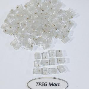 Đầu RJ11 2 Pin 6P2C (Chuẩn Rj11 6P2C Rj11 2 Line 4 tim 2 Pin)