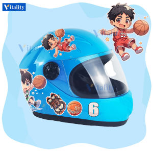 Pink Full Face Helmet for Kids Boys Girls 2-10 years old Motorcycle Protective