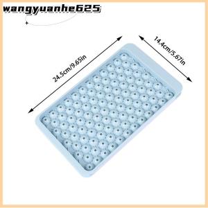 [WYH Store] 👗 1Pc 104 Grid Mini Ice Cube Tray Mold Food Grade Small Ice Cube Maker Mould Easy Release Round Ice Molds For Whiskey Cold Drink