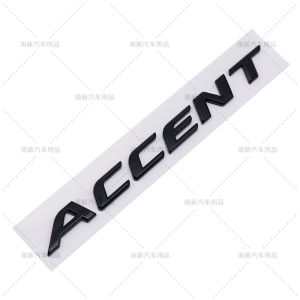 ACCENT labeling is suitable for modern Accent tail labeling English ABS labeling