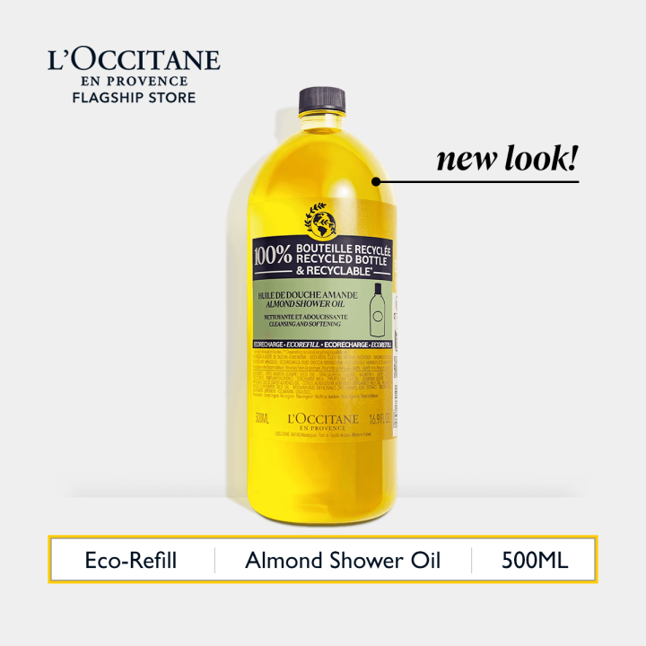 L'Occitane Almond Shower Oil Eco Refill 500ml [Body Wash][Cleansing