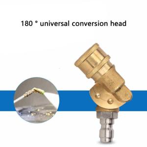 Engine Cooling System Cleaner With 6 Jet Sprayes Nozzle 1/4" Quick Connection Rustproof Construction For Auto Detailing