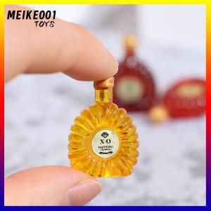 MEIKE001 5pcs มินิไวน์ขวดรุ่น dollhouse Miniature 1:12สำหรับตกแต่งบ้านตุ๊กตา